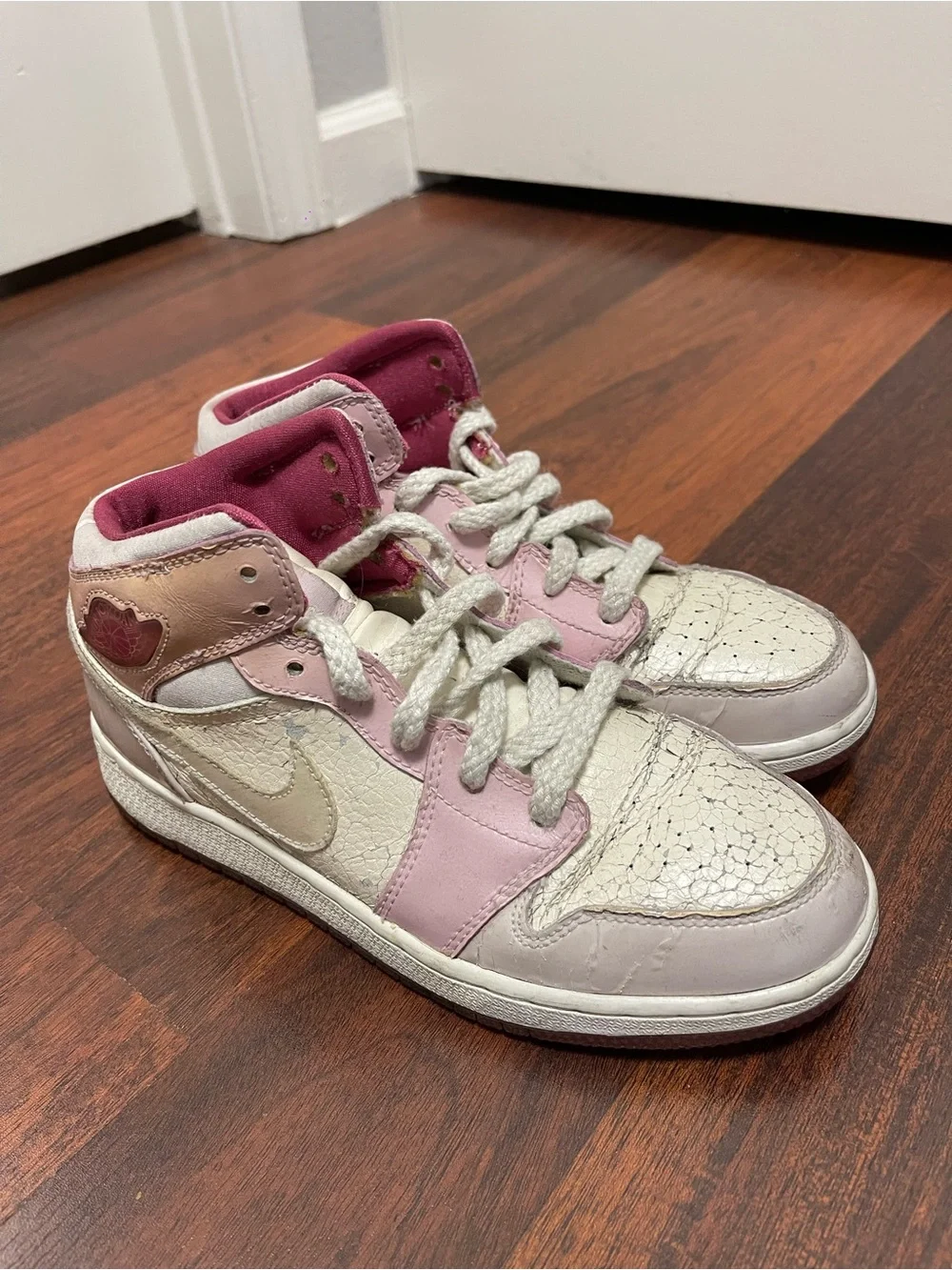 JORDAN 1 RETRO GS 'SOFT PEARL'